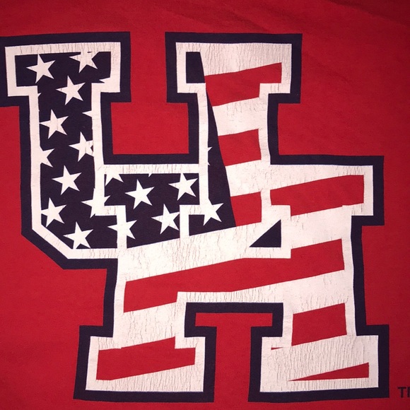 Gildan Other - Vintage looking University of Houston flag T-shirt